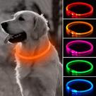 Coleira LED para cães BSEEN USB recarregável para cães pequenos e médios
