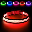 Coleira LED para cães Flashseen USB recarregável para cães