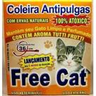 Coleira Natural Antipulga Free Cat 36cm Gatos