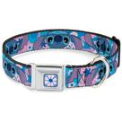 Coleira para animais de estimação com fivela Disney Lilo and Stitch para cães