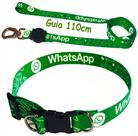 Coleira Para Cachorro + Guia de 1,10cm Coleira Para Cachorro + Guia de 1,10cm