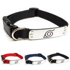 Coleira para Cachorro Pawsonify Naruto Shippuden - Tamanho Grande - Preta