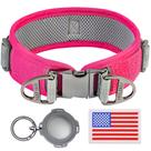Coleira para cães ADITYNA Durable 5 cm AirTag para cães médios rosa Coleira para cães ADITYNA Durable 5 cm AirTag para cães médios rosa