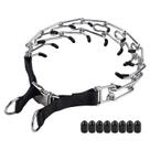 Coleira para cães Aheasoun 4 mm Quick Release 60 cm preta