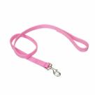 Coleira para cães Coastal Bolt Snap Nylon rosa 2,5 cm x 1,8 m