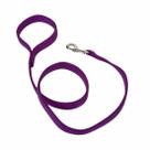 Coleira para cães Coastal de dupla camada de nylon 1" x 1,8 m roxa Coleira para cães Coastal de dupla camada de nylon 1" x 1,8 m roxa