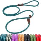 Coleira para cães Fida Durable Slip Lead, 6 pés x 3/8 polegadas, nylon reflexivo