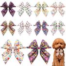 Coleira para cães, gravatas-borboleta PET SHOW Mardi Gras, pacote com 10 para cães pequenos