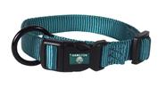 Coleira para cães Hamilton Ajustável Nylon Teal 1,6x30-45cm