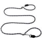 Coleira para cães Hands Free Gihunk, 8,6 pés, nylon, cinza multifuncional Coleira para cães Hands Free Gihunk, 8,6 pés, nylon, cinza multifuncional