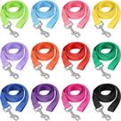 Coleira para cães Hillban Nylon, 12 peças de 1,5 m para cães pequenos e médios