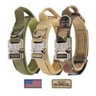 Coleira para cães KCUCOP Tactical Heavy Duty com alça para cães grandes