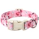 Coleira para cães Lionet Paws Halloween Pink Ghost Pumpkin Cotton