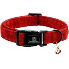 Coleira para cães Lionheart Glory ajustável vermelha Christmas Soft