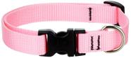Coleira para cães LupinePet Basics rosa ajustável 23-36 cm Coleira para cães LupinePet Basics rosa ajustável 23-36 cm