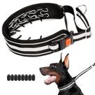 Coleira para cães Mayerzon Martingale No Pull Reflective Black XL
