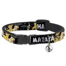 Coleira para gatos com fivela Lion King Simba Nala Hakuna Matata