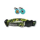 Coleira para Gatos com Tag QR Code Breakaway Anti-Enforcamento Milicão