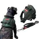 Coleira Peitoral com Guia para Cachorro Estilo SWAT - Tamanhos Variados