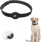 Coleira Pet De Silicone Para Apple Airtag Com Case No Colar