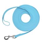 Coleira Qiaosite à prova d'água e durável para treinamento de cães, 15 m, azul celeste