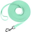 Coleira Qiaosite Waterproof Durable Dog Training 9 m verde claro