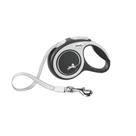 Coleira retrátil para cães FLEXI New Comfort Tape para cães pequenos