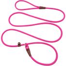 Coleira Slip Lead Control MayPaw para cães No Pull, 7 pés, rosa vermelha