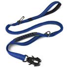 Coleira tática para cães Joytale Heavy Duty com absorção de choque azul marinho