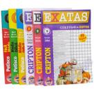 Coletânea Cripton Cripto Criptograma Kit 6 Livros