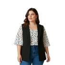 Colete Alongado Alfaiataria Plus Size Colete Alongado Alfaiataria Plus Size