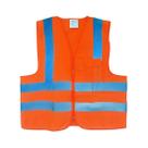 Colete Alta Visibilidade Refletivo Laranja C/ 1 Bolso Tam XG - Classe 2 - Plastcor Colete Alta Visibilidade Refletivo Laranja C/ 1 Bolso Tam XG - Classe 2 - Plastcor