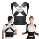 Colete Apoio Para Correção De Postura XL Cinta Coluna Vertebral Suporte Duplo para Costas e Cintura Colete Apoio Para Correção De Postura XL Cinta Coluna Vertebral Suporte Duplo para Costas e Cintura