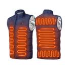 Colete Aquecido Com 9 Zonas De Aquecimento Elétrico Em Grafeno, Jaqueta USB Para Homens E Mulheres,