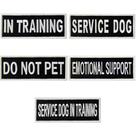 Colete/arnês de treinamento Service Dog in com adesivos, conjunto de 5 peças