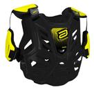 Colete ASW Maxx Preto Amarelo Cross Motocross Trilha Enduro