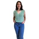 Colete Blusa De Tricot Feminina Gola V Colete Blusa De Tricot Feminina Gola V