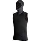Colete com Capuz Bare Exowear Unissex Preto 2XL Colete com Capuz Bare Exowear Unissex Preto 2XL
