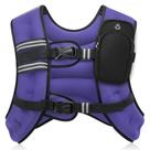 Colete com Peso ZELUS 9 kg com Faixa Refletiva para Fitness