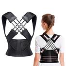 Colete Corretor Postural Feminino Coluna Lombar Cervical, Alívio Dores, Ajustável, Ombros, Costas, Coluna, Alinha Postura