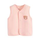 Colete De Algodão Para Meninas, Colete Quente E Macio Para Outono E Inverno, Roupas Infantis De