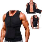 Colete De Compressão C/Faixa Abdominal Queima Gordura Efeito Sauna Neoprene