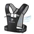 Colete de corrida ALL REMATE unissex refletivo com 5 bolsos