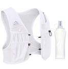 Colete de corrida Zelvot M/G com soft flask de 500 ml branco