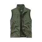 Colete De Pesca Masculino De Couro Quente Para Outono/Inverno, Confortável, Moderno E Respirável Colete De Pesca Masculino De Couro Quente Para Outono/Inverno, Confortável, Moderno E Respirável