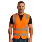 Colete de Proteção Refletivo Sinzalização Transito 1 bolso Vicsa Danny