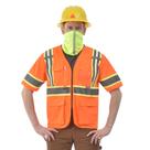 Colete de segurança AYKRM Glow Class 3 Two Tone Orange Hi Vis unissex