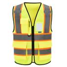 Colete de segurança AYKRM High Visibility 11 cores 4XL 5XL unissex