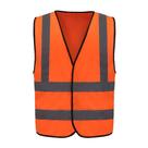 Colete de segurança AYKRM Orange Reflective ANSI Class 2 XL