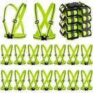 Colete de segurança Hercicy Reflective High Visibility Yellow x20